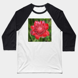 Ginger Flower Baseball T-Shirt